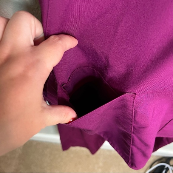 Wonder Wink Pro Maroon/Burgundy Scrubs Top + Bottom Included - Picture 13 of 15